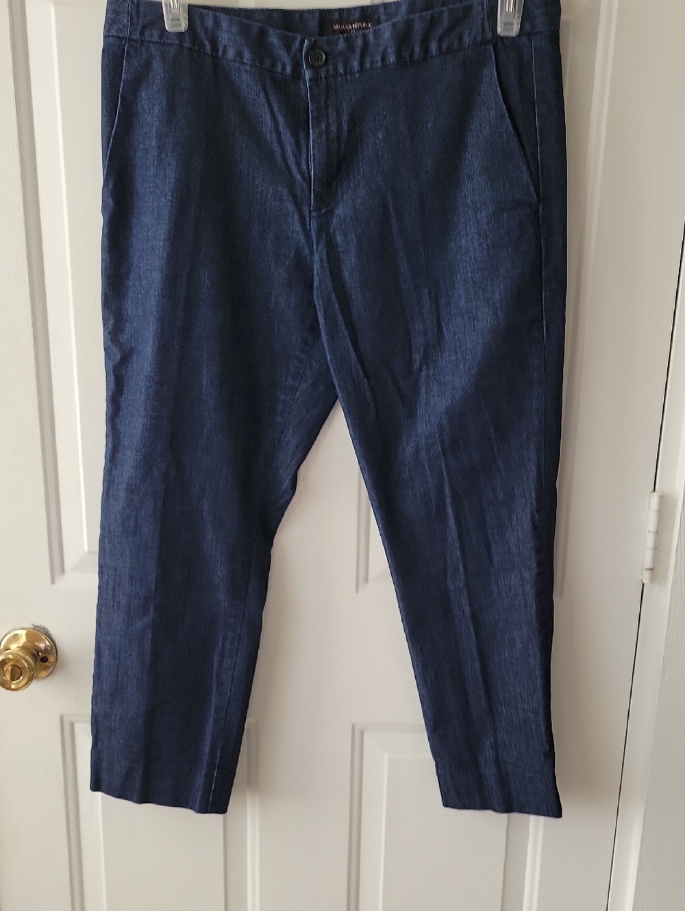 Banana Republic Navy Blue Hampton Fit Pants